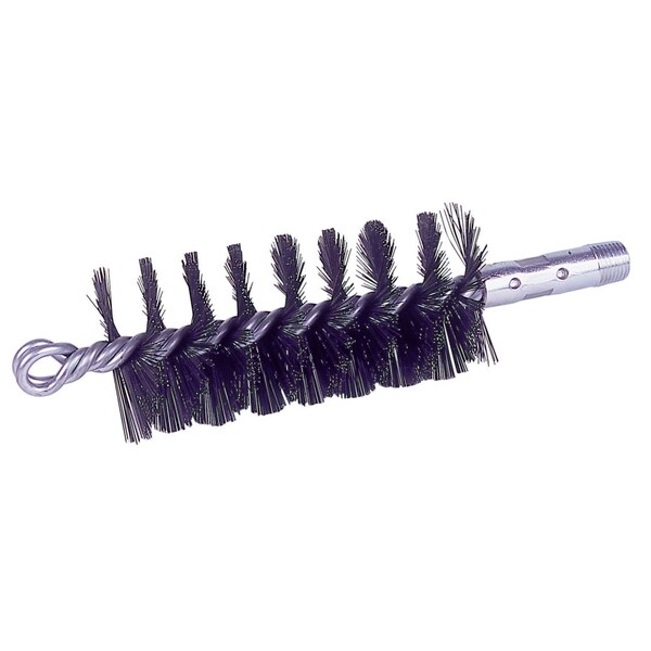 Weiler 4" Single Spiral Flue Brush .012 Steel Fill - 44139