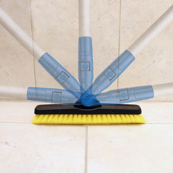 Unger Unger 5.5 in. W Medium Bristle Plastic Handle Grout Brush - 975200