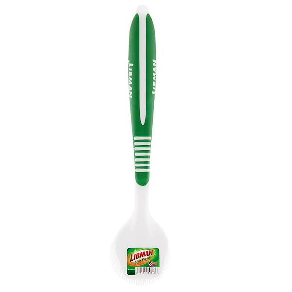 Libman Libman 2.25 in. W Soft Bristle 9 in. Sanoprene Handle Dish Brush - 46