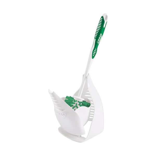 Libman Libman 3 in. W Hard Bristle 12 in. Plastic/Rubber Handle Brush and Caddy - 40