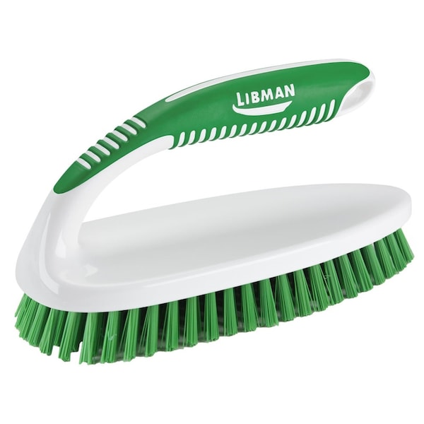 Libman Libman 3-1/4 in. W Medium Bristle 8 in. Plastic/Rubber Handle Scrub Brush - 1090