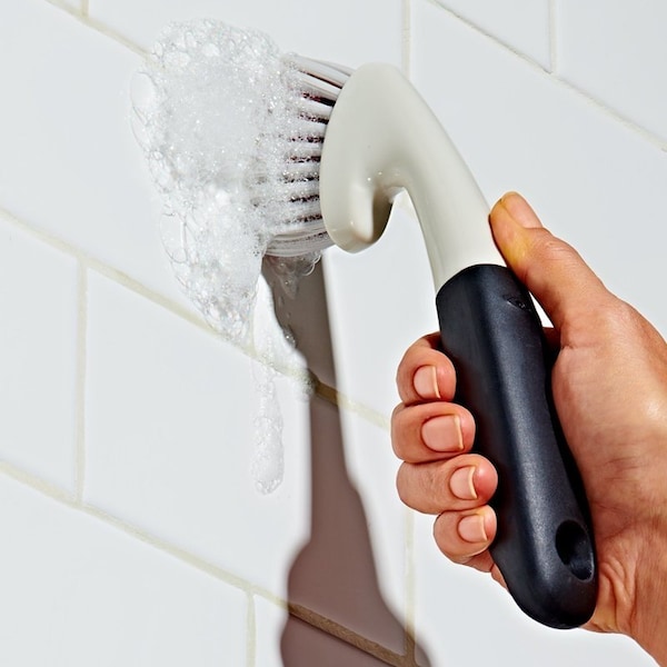 Oxo International Good Grips Grout Brush, 1 in L Trim, 10 in OAL - 37481