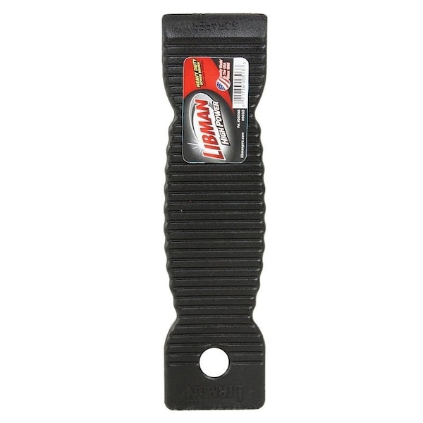 Libman Heavy-Duty Scrub Brush, 1-1/8 in L Trim, PET, Red, 9 in W Brush, 9-1/2 in OAL - 513
