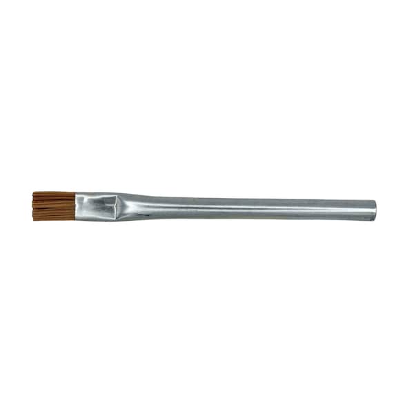 Schaefer Brush Fiberglass Flux, Glue, Dope Brush, Tin - 10033