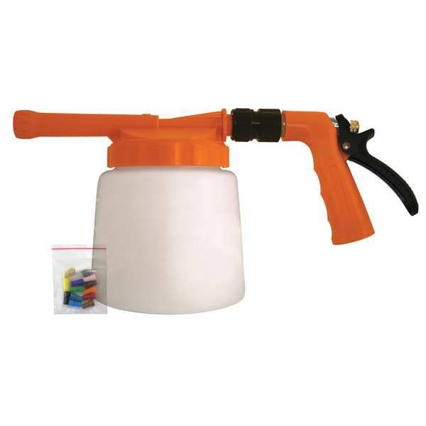 Sani-Lav 3/4"GHT Safety White, Plastic Spray Foamer - N2F48