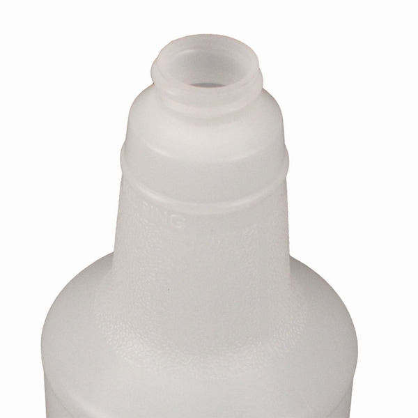 Impact Products Plastic Bottles with Graduations, 32 oz, Clear, PK12 - 5032WGDZUN