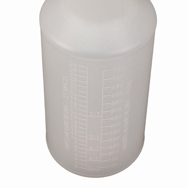 Impact Products Plastic Bottles with Graduations, 32 oz, Clear, PK12 - 5032WGDZUN