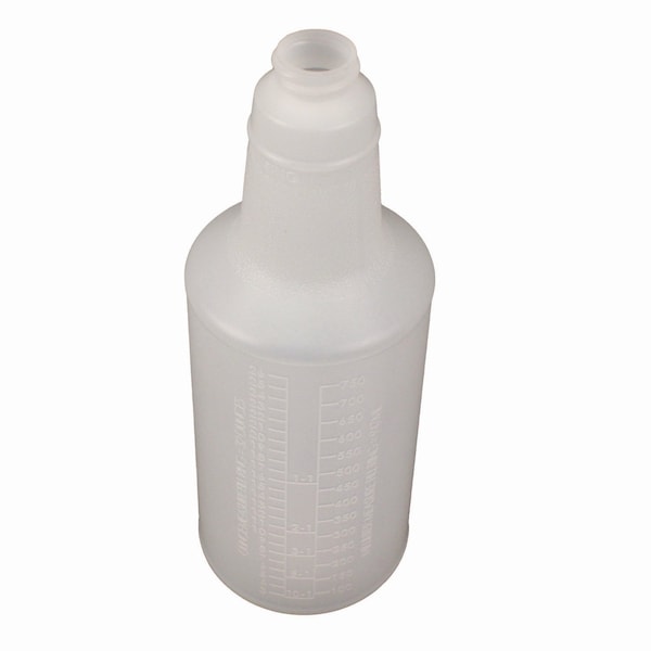 Impact Products Plastic Bottles with Graduations, 32 oz, Clear, PK12 - 5032WGDZUN