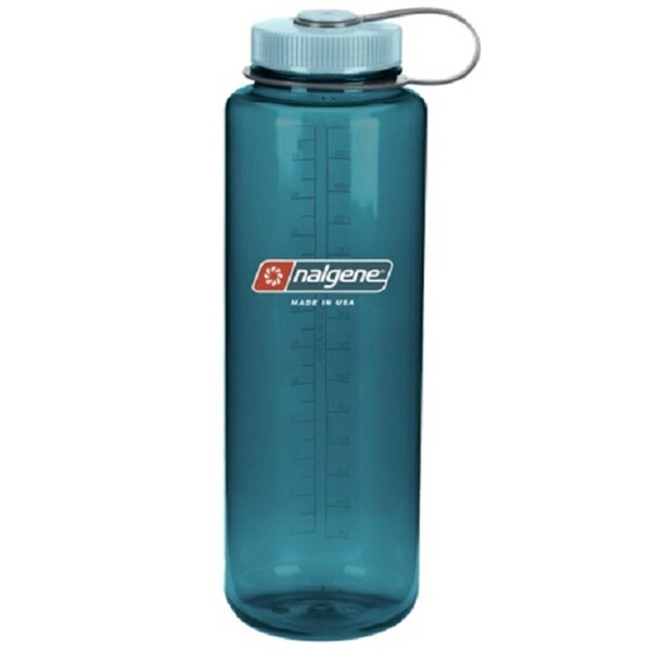 Nalgene 48 oz Silo Sustain Wide Mouth Trout Green Bottle - 342768