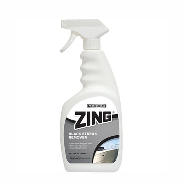 Zing 32 oz Streak Remover Ready to Use Trigger Sprayer Bottle, Black, 9PK - ZNGZ495-QPS9
