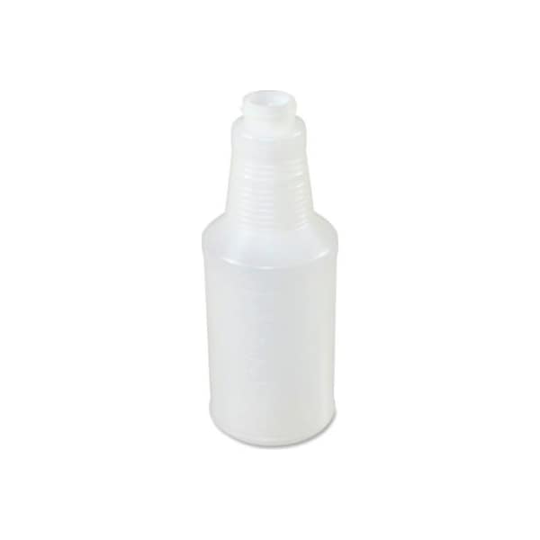 Sp Richards Plastic Bottle, Standard, Translucent, 24 oz - GJO85139