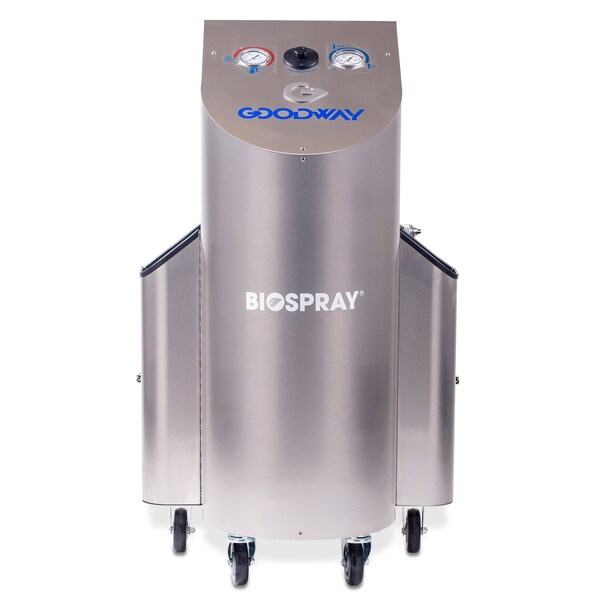 Goodway Portable Surface Sanitation System with 20 lb Cylinder - BIO-SPRAY-20