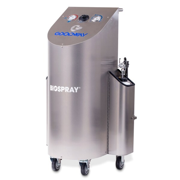 Goodway Portable Surface Sanitation System with 20 lb Cylinder - BIO-SPRAY-20