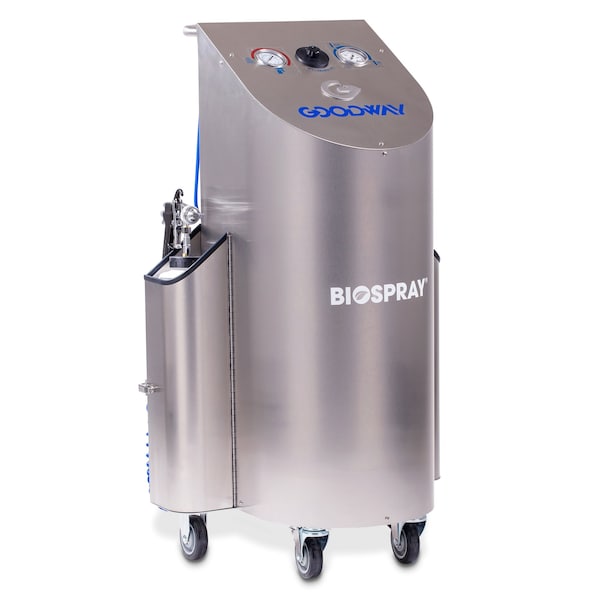 Goodway Portable Surface Sanitation System with 20 lb Cylinder - BIO-SPRAY-20