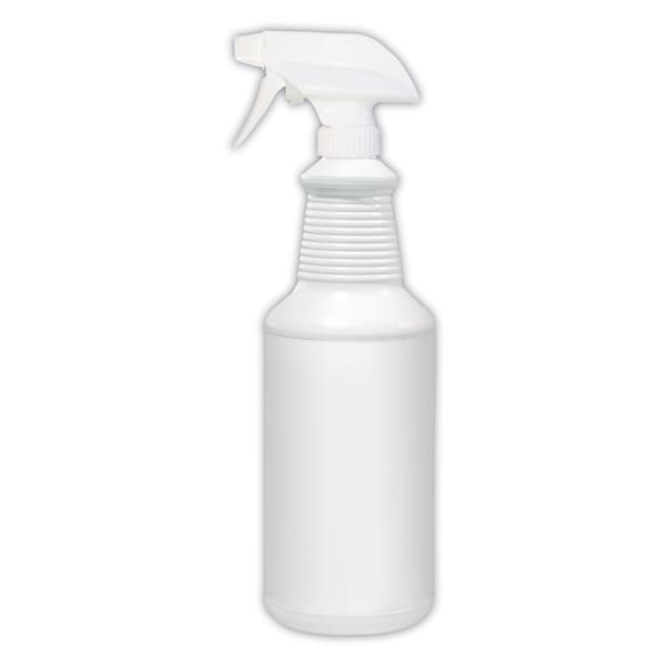 Diversey Water Only Spray Bottle, White, 32 oz, PK12 - D05357