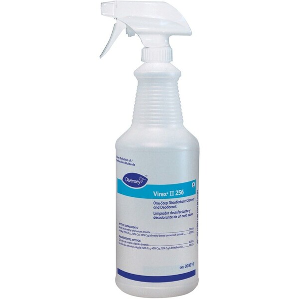 Diversey Empty Spray Bottle, f/ Virex II 256, 32oz, WE - DVOD03916
