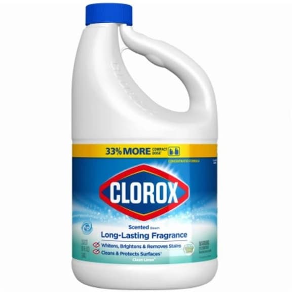 Clorox Clorox 265367 81 oz Clean Linen Regular Bleach - Pack of 6 - 265367