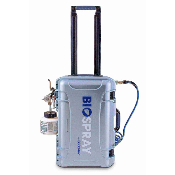 Goodway Portable Surface Sanitation System with 5 lb Cylinder - BIO-SPRAY-5