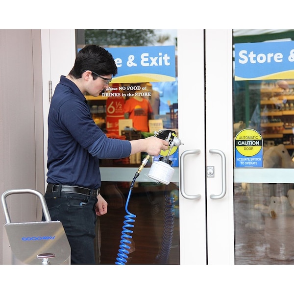 Goodway Portable Surface Sanitation System with 10 lb Cylinder - BIO-SPRAY-10