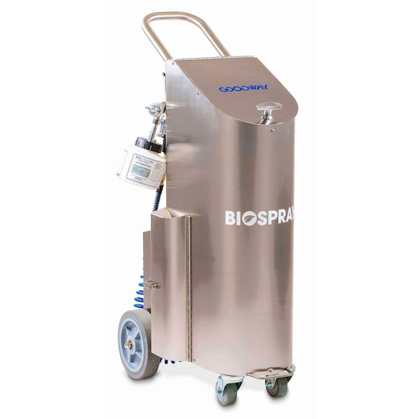 Goodway Portable Surface Sanitation System with 10 lb Cylinder - BIO-SPRAY-10