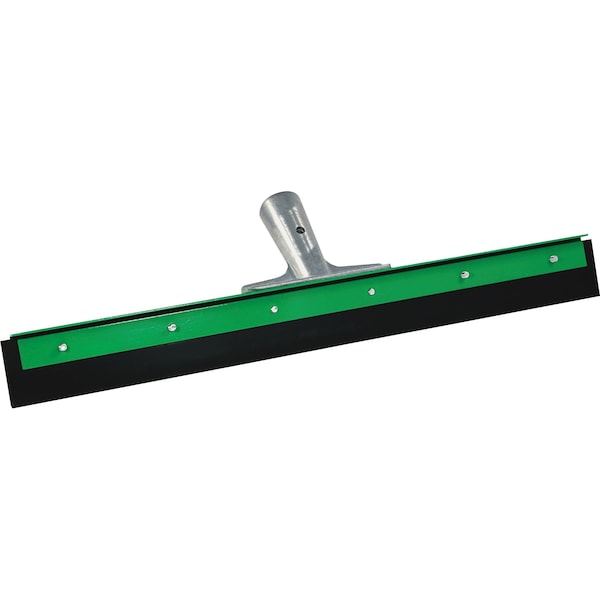 Unger Floor Squeegee, f/AL14T Handle, Steel, 30" Green, PK 6 - UNGFP75CT