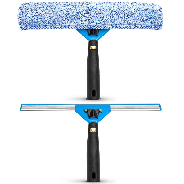 Gritt Commercial Swivel Window Washing Kit with 14 Squeegee and 14 Washer - GRI136