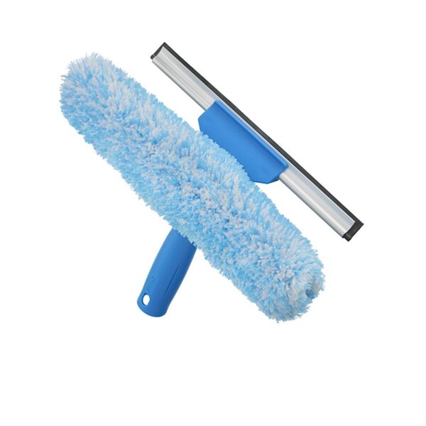 Homecare Products 10 in. Professional Unger Combi Squeegee & Scrubber - Multi Color - HO966926