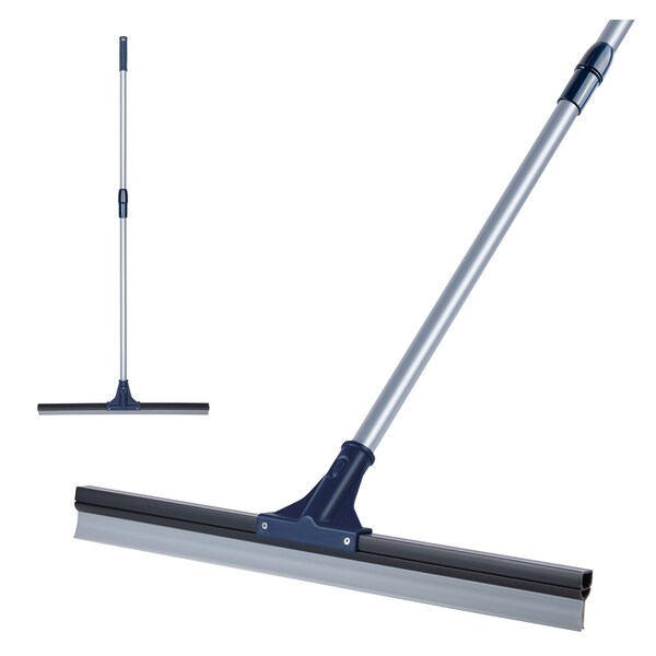 Dsv Standard Professional Floor Scrubber Squeegee, Natural Rubber 30in Blade, 10-PK - 87555-10