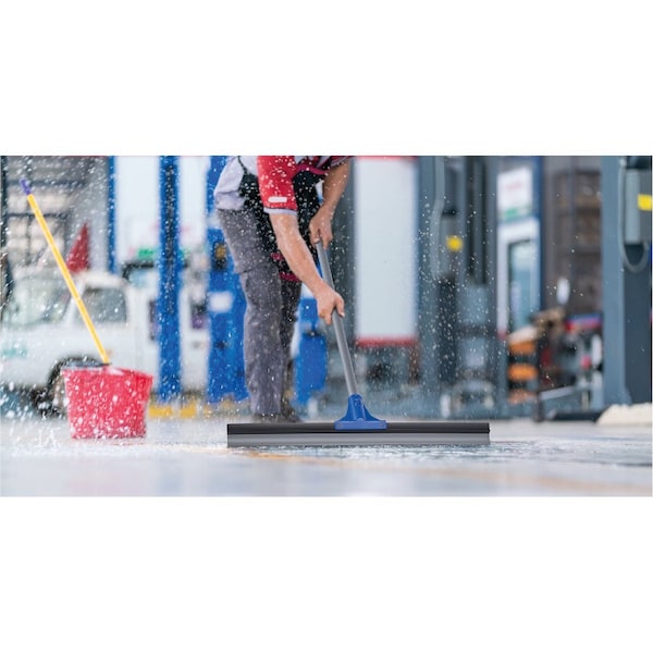 Dsv Standard Professional Floor Scrubber Squeegee, Natural Rubber 30in Blade, 10-PK - 87555-10