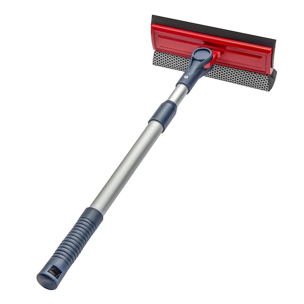 Dsv Standard Professional Window Squeegee, 2-in-1 Telescopic Window Cleaner, 12-PK - 87444-12