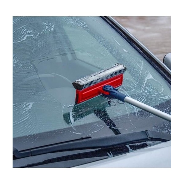 Dsv Standard Professional Window Squeegee, 2-in-1 Telescopic Window Cleaner, 12-PK - 87444-12