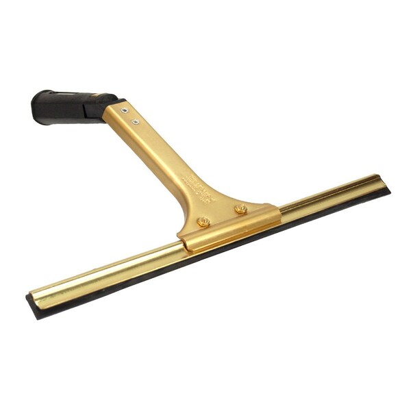 Companion Tools 12 Swivel Ledger Pulex Brass Channel Squeegee  6 - 009-03-43