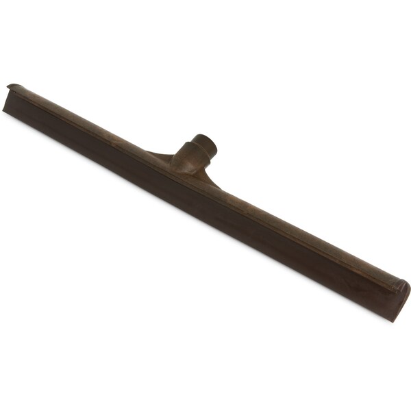 Carlisle Foodservice Single Blade Squeegee, 24", Brown, PK6 - 3656801