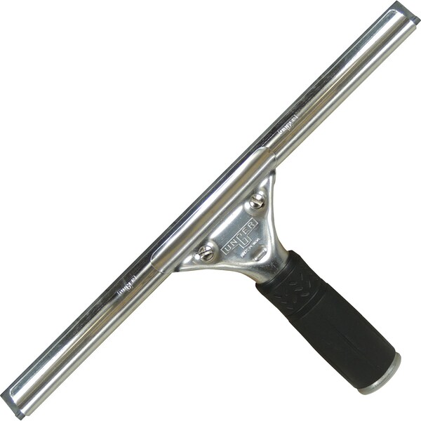 Unger Pro Stainless Squeegee, 12", Lock Handle, BKSR, PK 10 - UNGPR300CT