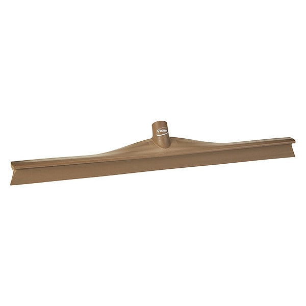 Vikan Floor Squeegee, Straight Blade, 24" L, Brn - 716066