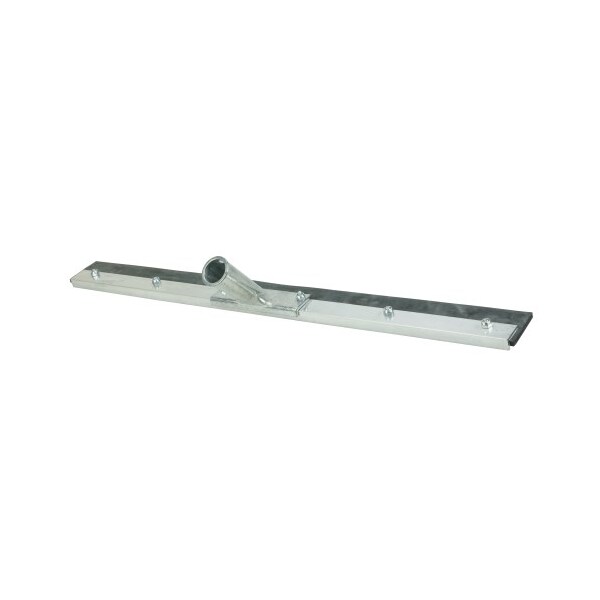 Weiler 24" Floor Squeegee, Straight, Metal Frame, Heavy-Duty Rubber Blade - 45507