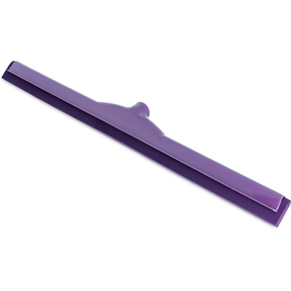 Carlisle Foodservice Dbl Foam Squeegee, 24", Purple, PK6 - 4156868