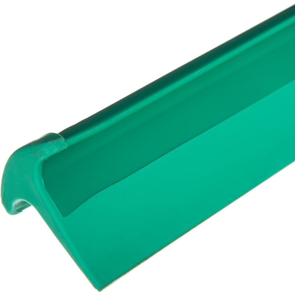 Carlisle Foodservice Single Blade Squeegee, 24", Green, PK6 - 3656809