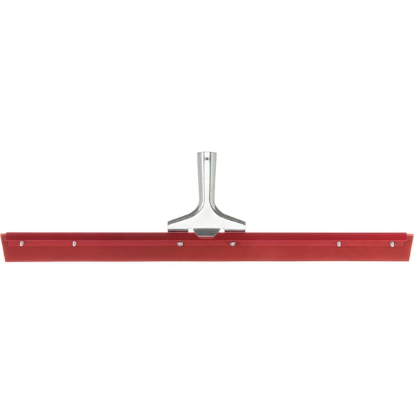 Carlisle Foodservice Str Red Gum Rbbr Floor Squeegee, 24", PK6 - 4007600