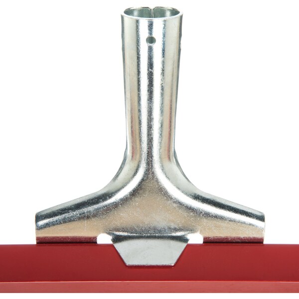 Carlisle Foodservice Str Red Gum Rbbr Floor Squeegee, 24", PK6 - 4007600
