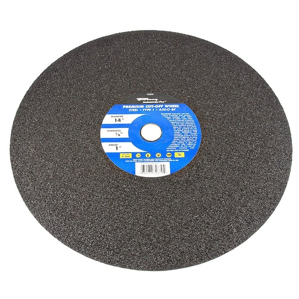 Disco de corte Forney, de metal, Tipo 1, 14 pulgadas x 1/8 pulgadas x 1 pulgada - 72379