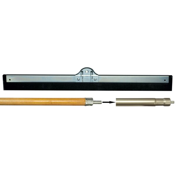 Gordon Brush 24" Speed Squeegy&reg, Heavy Duty Steel, Straight, EPDM Blade - M602525