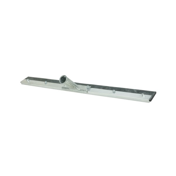 Weiler 18" Floor Squeegee, Straight, Metal Frame, Heavy-Duty Rubber Blade - 45506