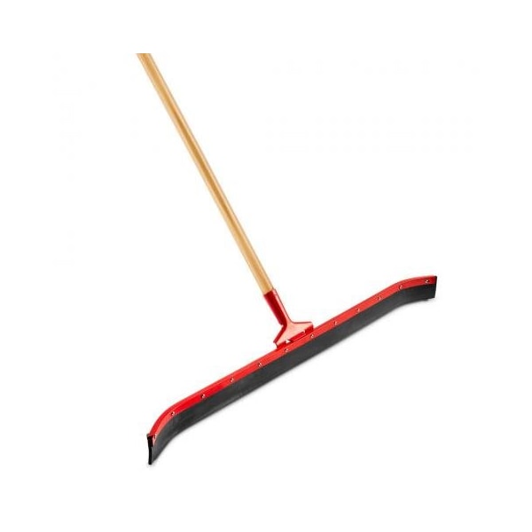 Libman Libman Commercial Standard Duty Curved Floor Squeegee, Hard Rubber, 36" - 954 - 954**