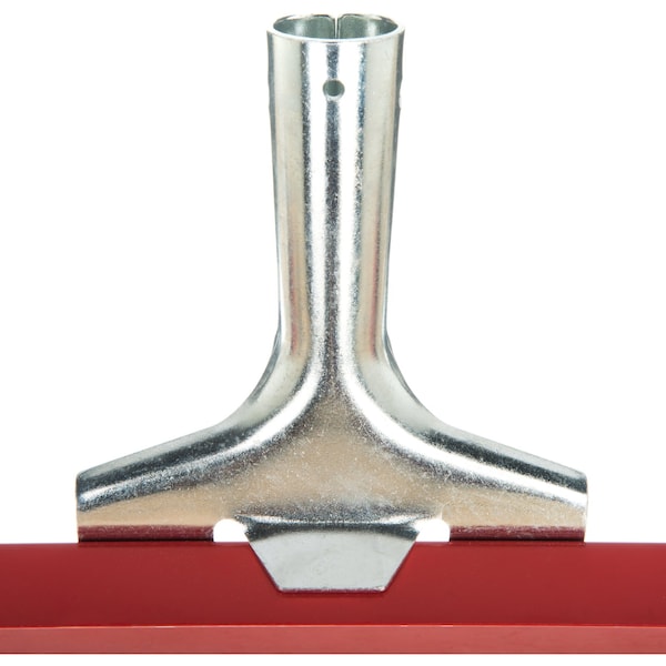 Carlisle Foodservice Str Red Gum Rbbr Floor Squeegee, 18", PK6 - 4007500