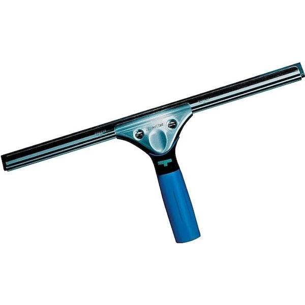 Professional Unger Unger Professional Performance Grip Squeegee, 18 in Blade, Rubber Blade, Blue - 960140