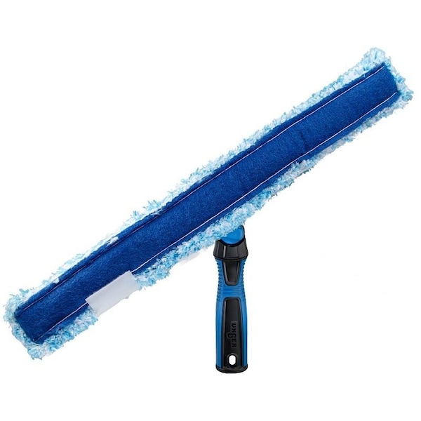 Unger Industrial Unger Professional Swivel Squeegee, 18 in Blade, Poly Blade - 985510