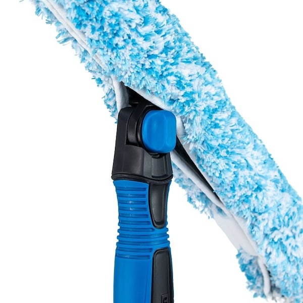 Unger Industrial Unger Professional Swivel Squeegee, 18 in Blade, Poly Blade - 985510