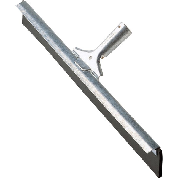Ettore Floor Squeegee, 24"Wx5-1/2"Lx4-1/2"H Steel Gray, PK 6 - ETO54024CT