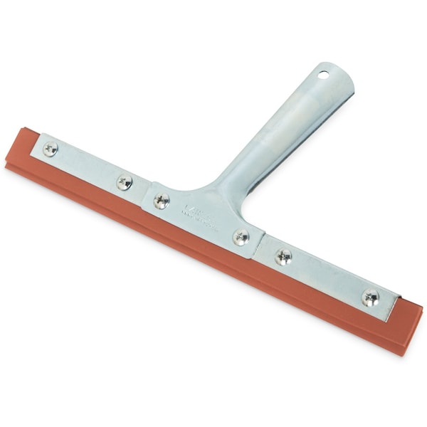 Carlisle Foodservice Pro Dbl-Blade Rubber Squeegee, 10", PK12 - 4007300